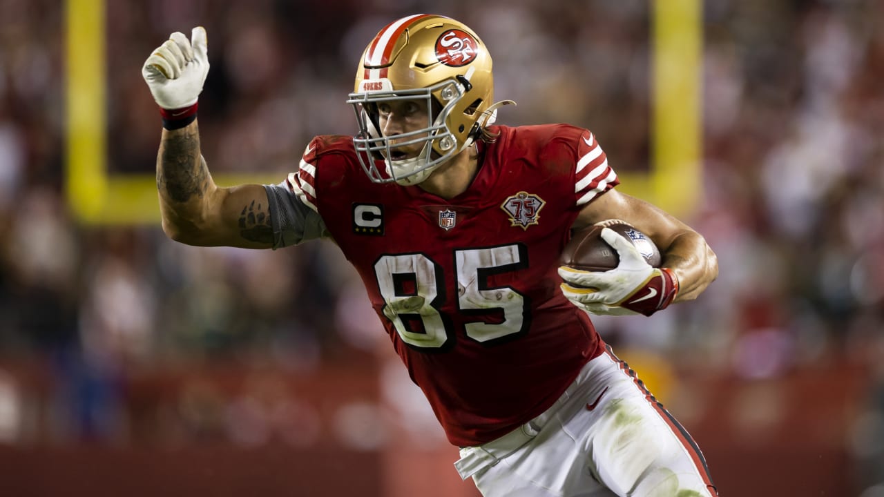 Niners place star tight end Kittle on IR