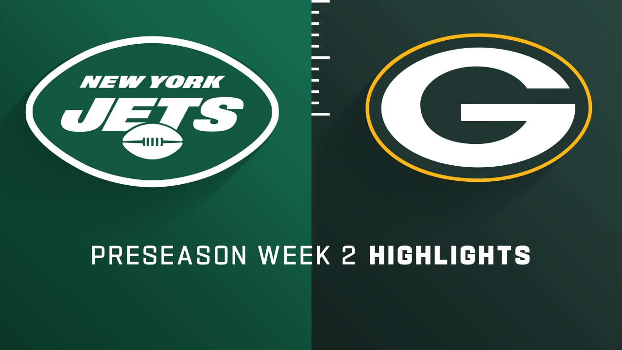 New York Jets vs. Green Bay Packers highlights Preseason Week 2