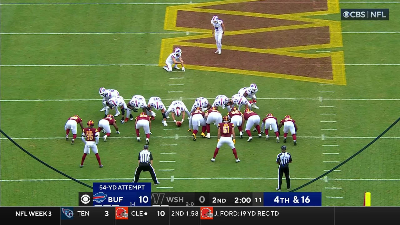 Bills kicker Tyler Bass easily hits 3 50-yard field goals in first