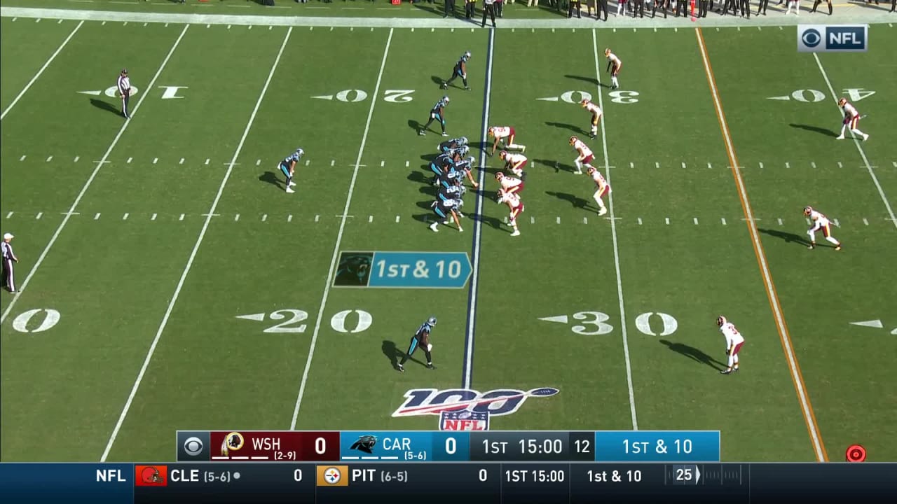 NFL Week 13: Washington Redskins vs Carolina Panthers 3rd Quarter