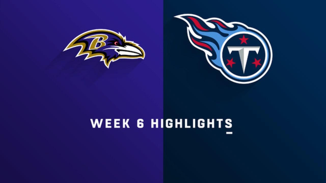 Tennessee Titans vs. Baltimore Ravens highlights