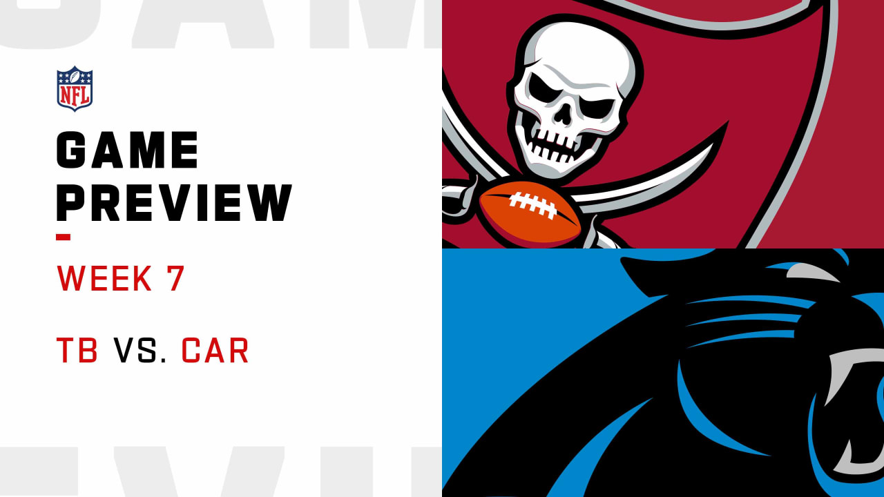 2022 Game Preview: Buccaneers-Panthers, Week 7