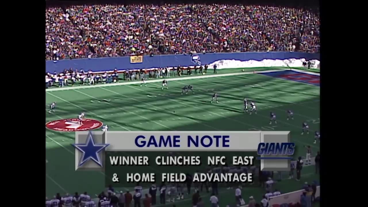 The Emmitt Smith Game! (Cowboys vs. Giants, 1993)