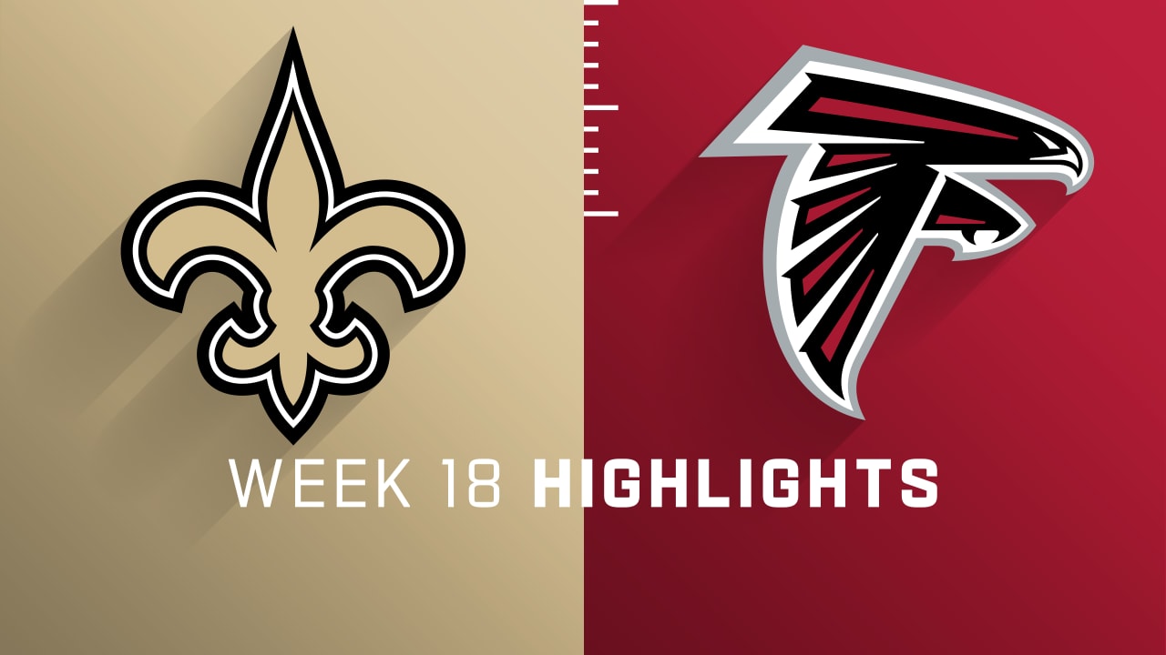 New Orleans Saints vs. Atlanta Falcons highlights