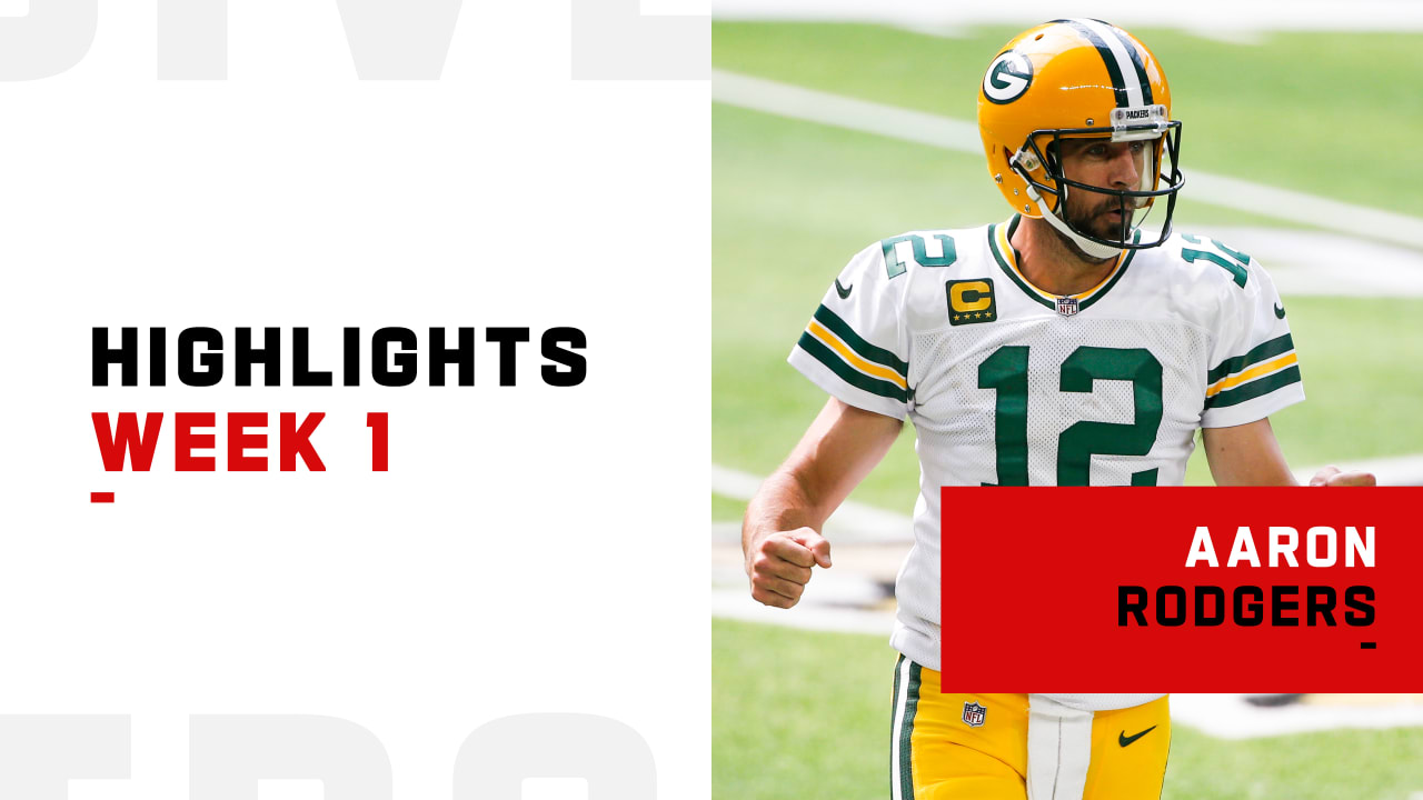 Green Bay Packers quarterback Aaron Rodgers' best throws from 4TD game