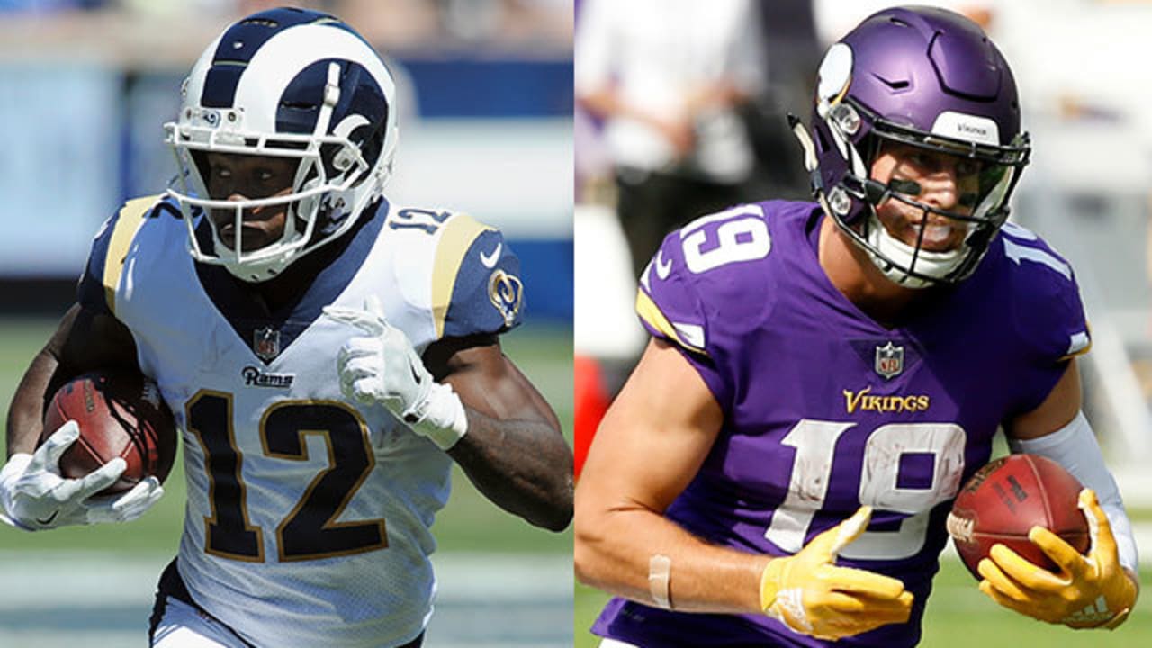 Which team has better receiving triplets: Minnesota Vikings or Los ...