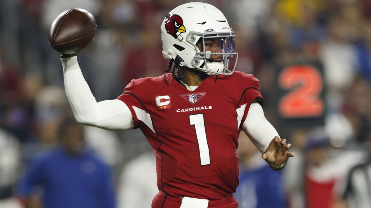 Arizona Cardinals quarterback Kyler Murray's pressured fourthdown