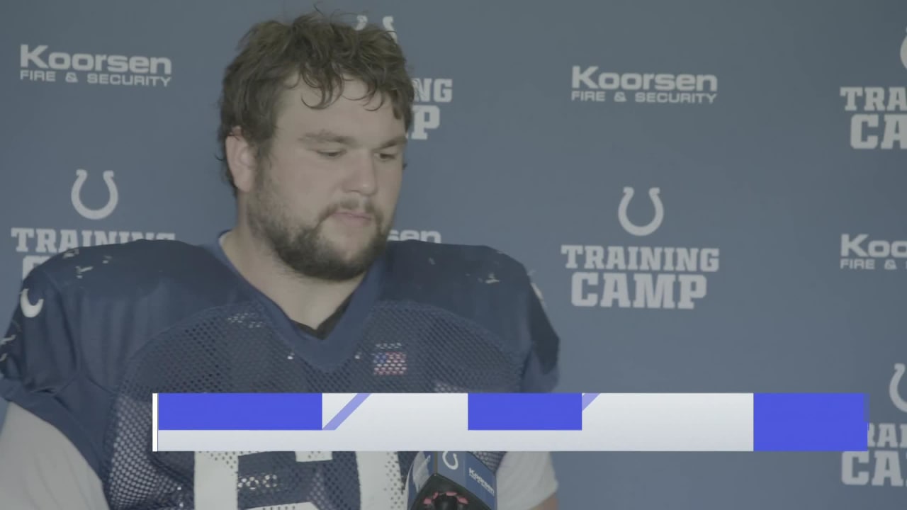 Colts' Anthony Richardson earns praise from Quenton Nelson