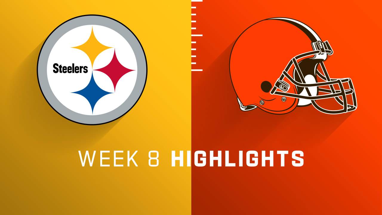 Steelers vs. Browns Week 8 Highlights