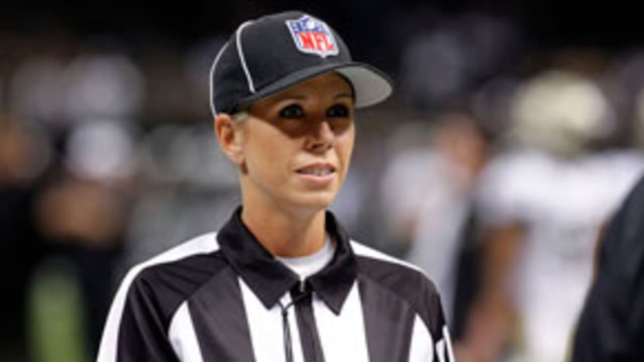 NFL announces hiring of first female full-time game official