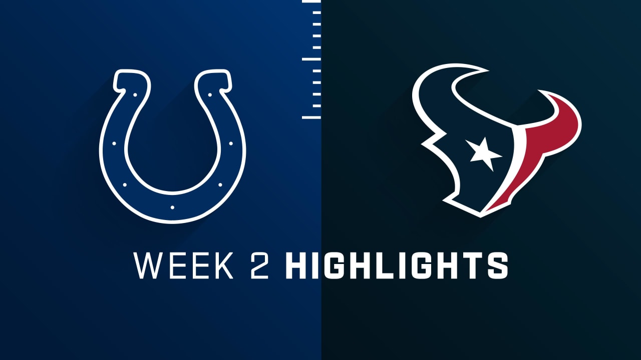 Indianapolis Colts vs. Houston Texans highlights