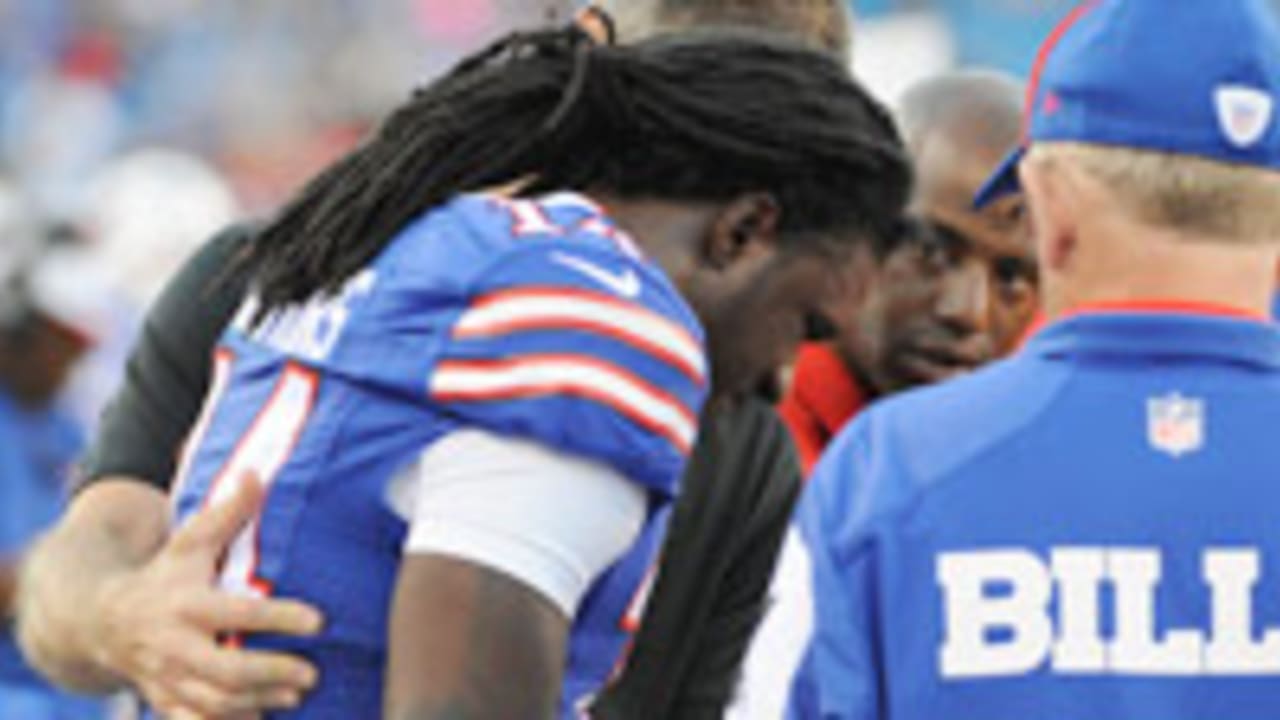 Bills QB EJ Manuel suffers right knee injury, leaves game early 