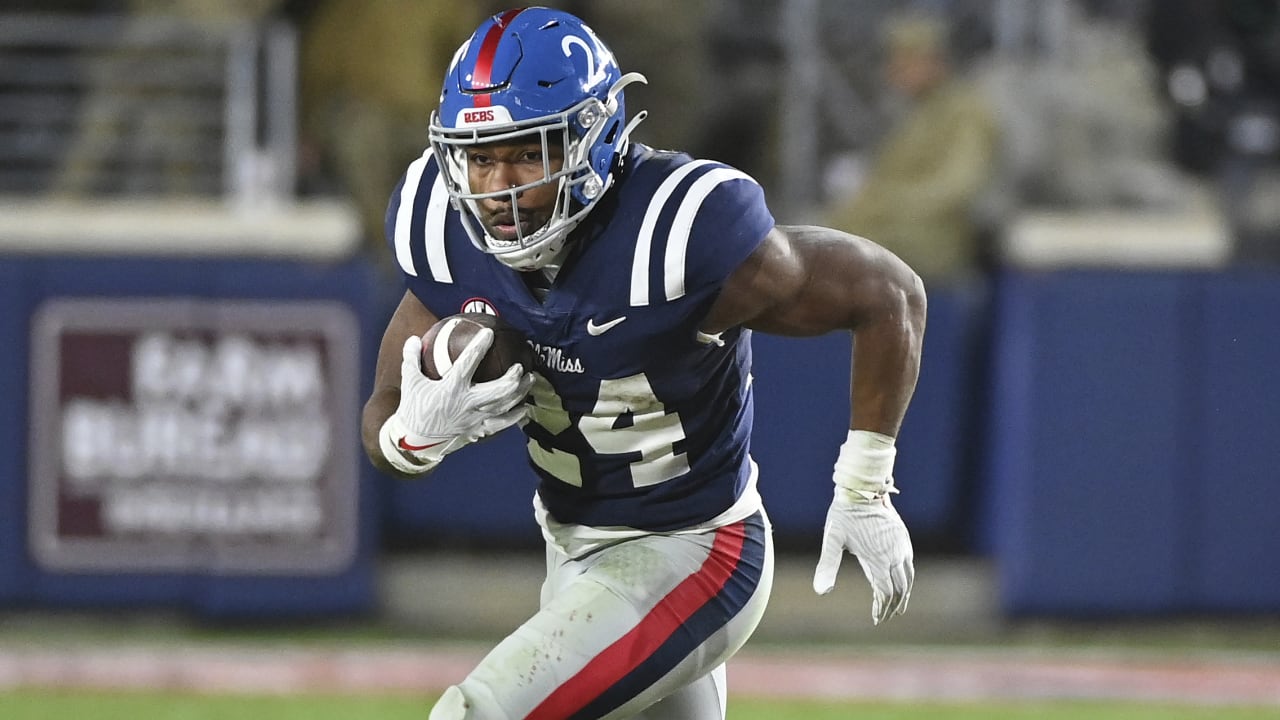 Jacksonville Jaguars take Ole Miss' Snoop Conner in 2022 NFL Draft