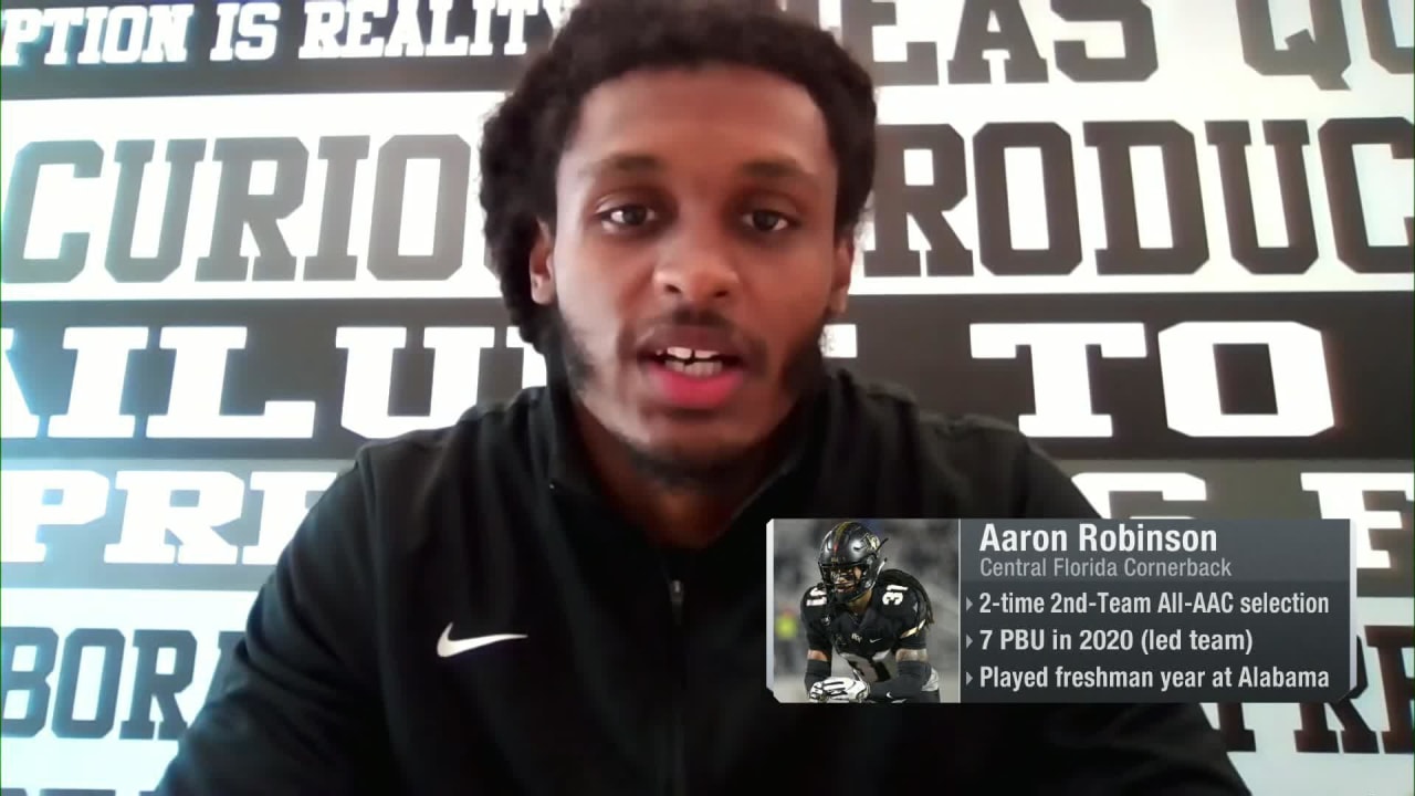 UCF CB Aaron Robinson: 'I put my best foot forward' at UCF pro day