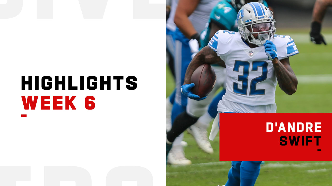 Watch Detroit Lions running back D'Andre Swift's best plays from 2