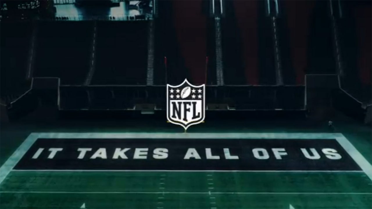 NFL launches 2020 season with It Takes All of Us
