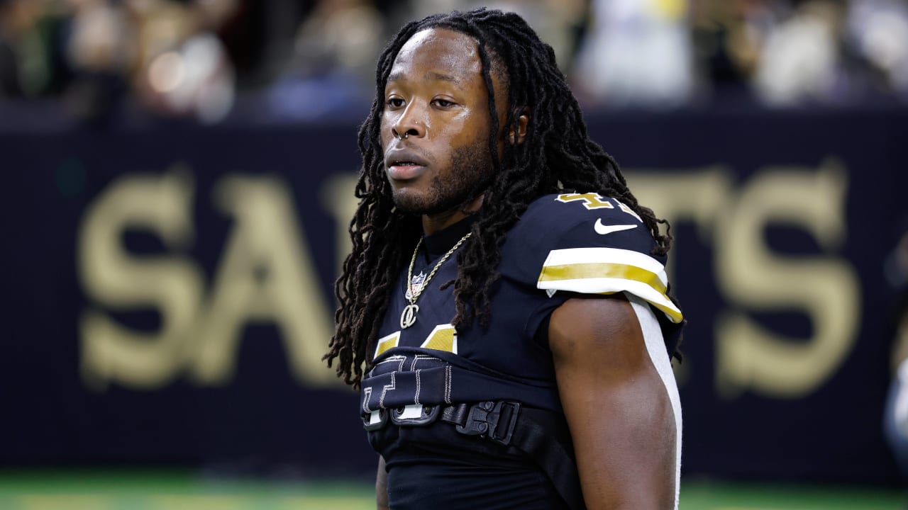 Saints RB Alvin Kamara meets with Commissioner Roger Goodell to