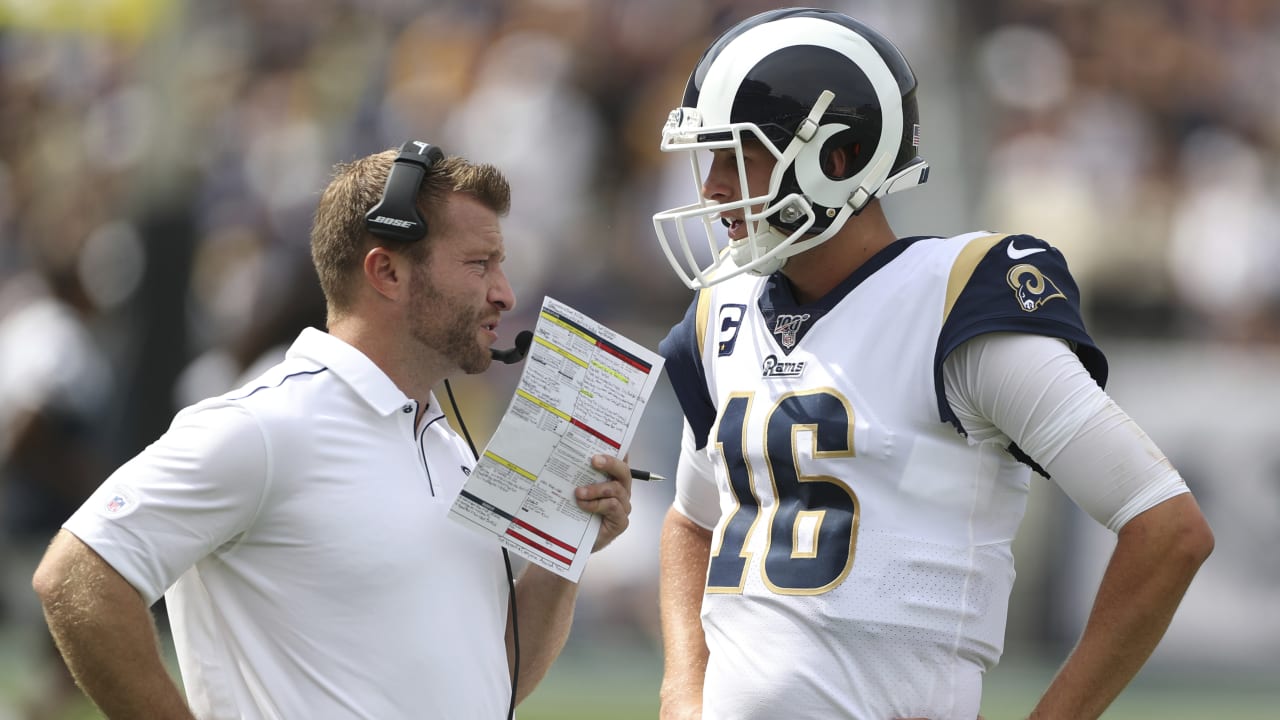 Sean McVay,Jared Goff