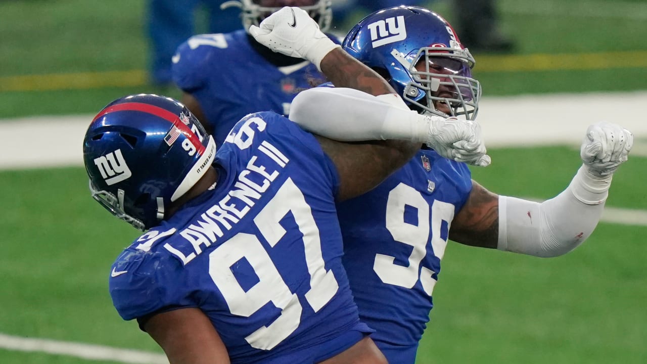 New York Giants defensive tackle Dexter Lawrence (97) in action