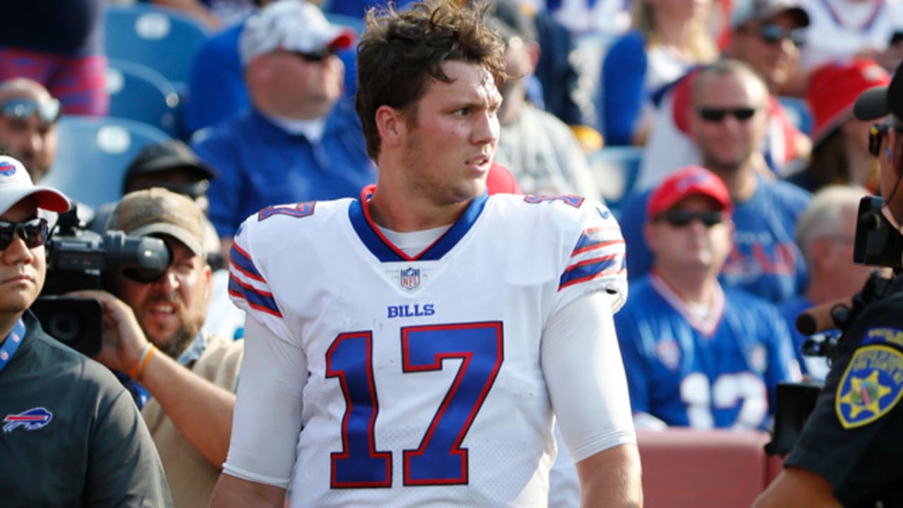 josh allen shirt off