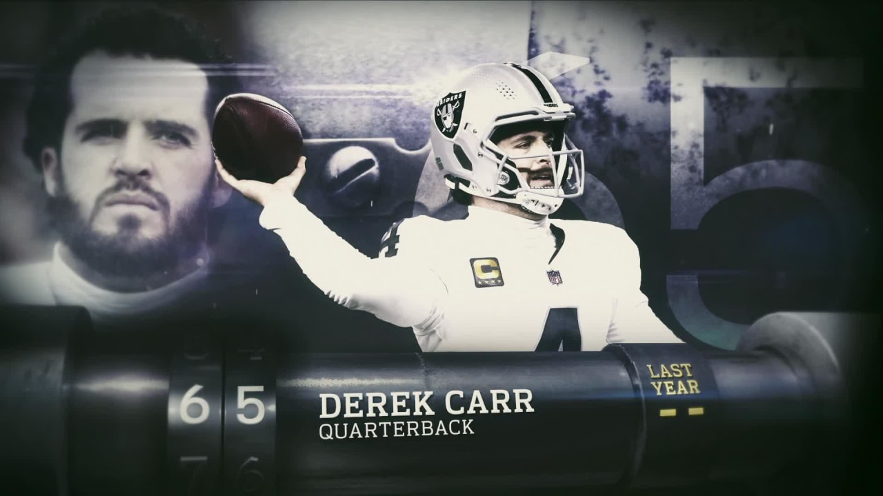 Top 100 Players of 2022': Las Vegas Raiders quarterback Derek Carr