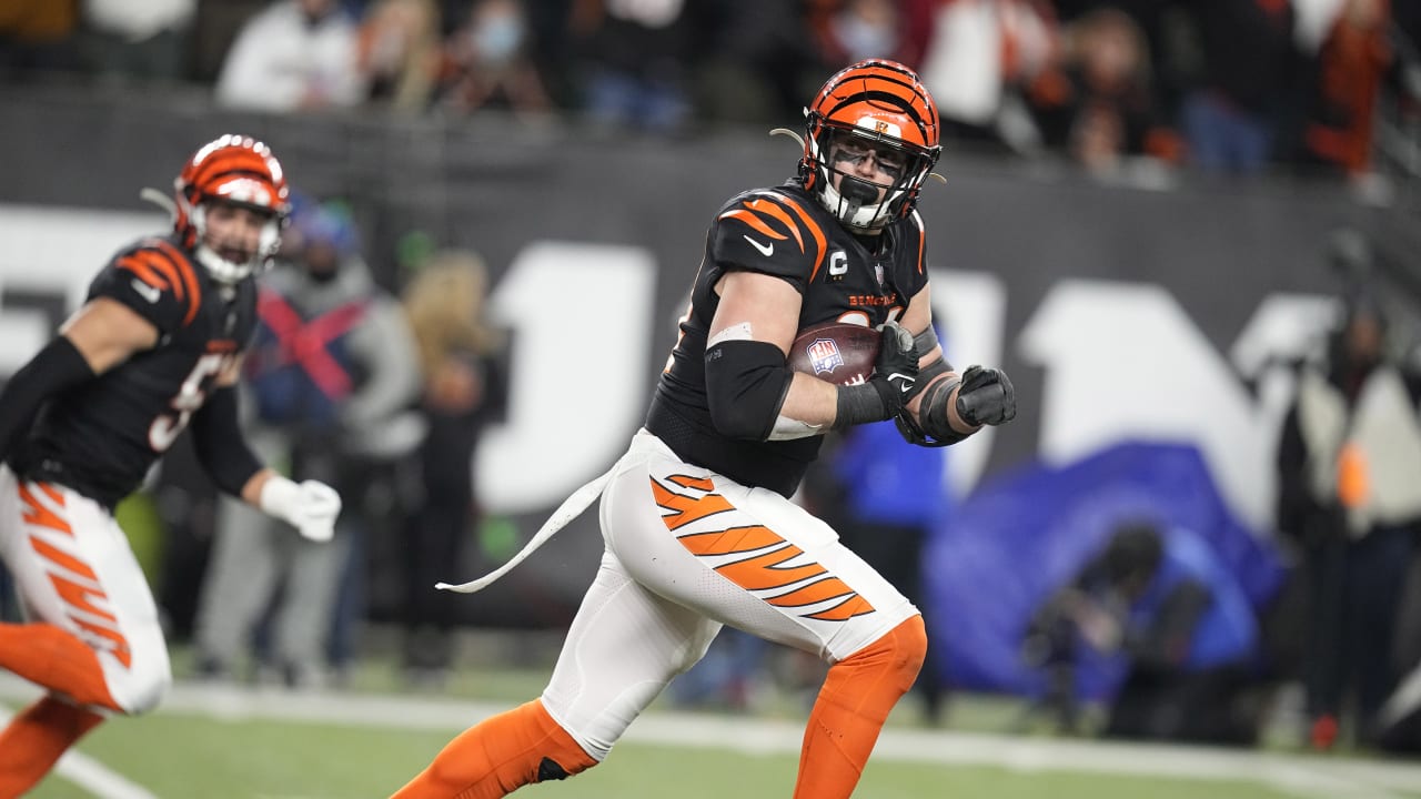 Playoff Moments Cincinnati Bengals defensive end Sam Hubbard