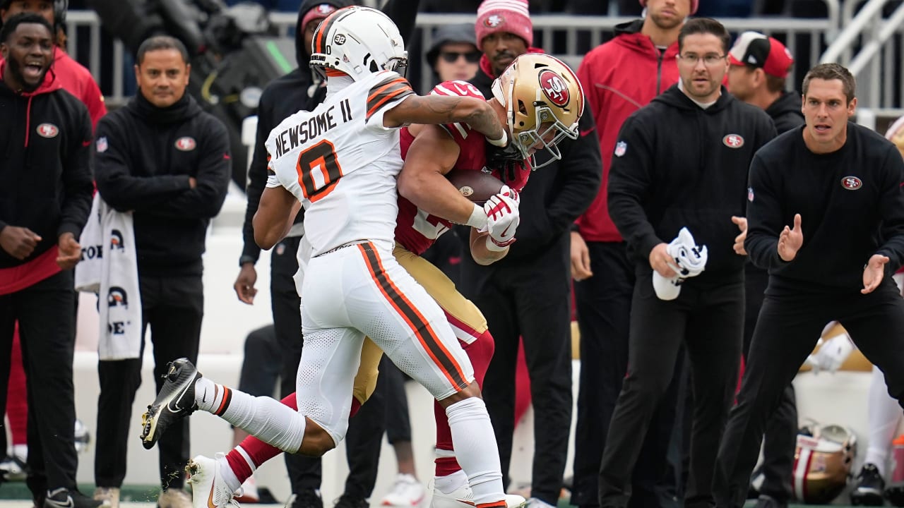 NFL: Cleveland Browns end San Francisco 49ers winning streak