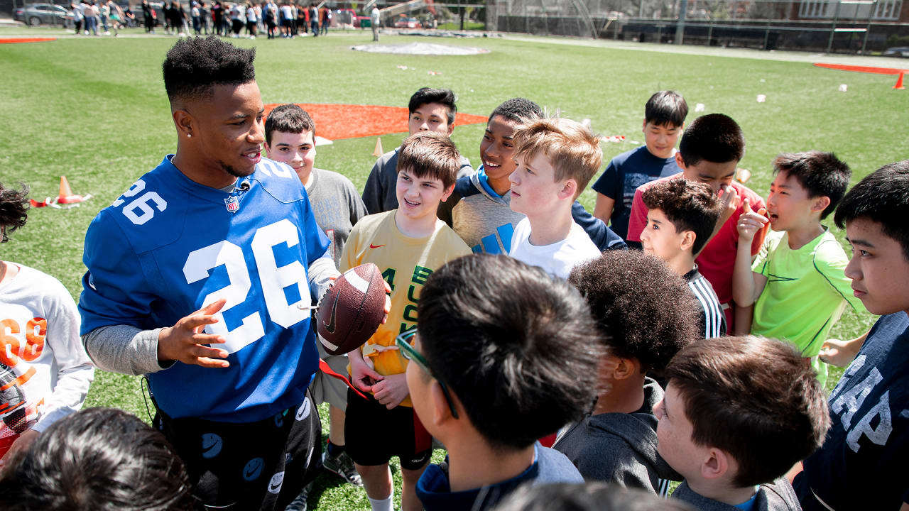 Penn State alum, Giants rookie Saquon Barkley leads NFL jersey