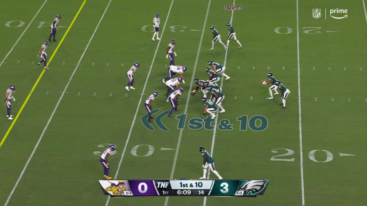 Thursday Night Football highlights: Eagles-Vikings score, top plays