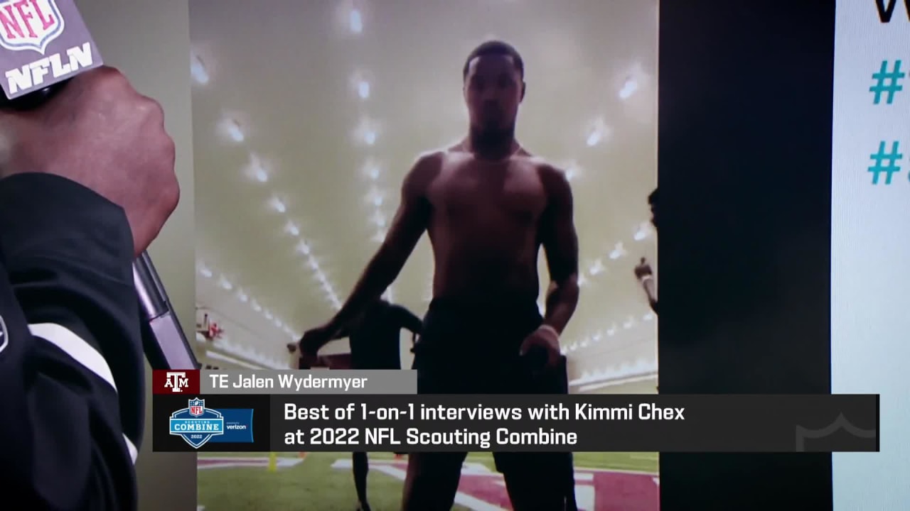 Best Of Quarterback Tight End Prospect Interviews With Nfl Networks Kimmi Chex At 2022 Combine 7643