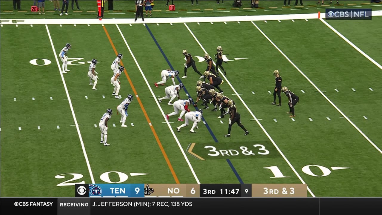 Every New Orleans Saints wide receiver Chris Olave catch in 106-yard game