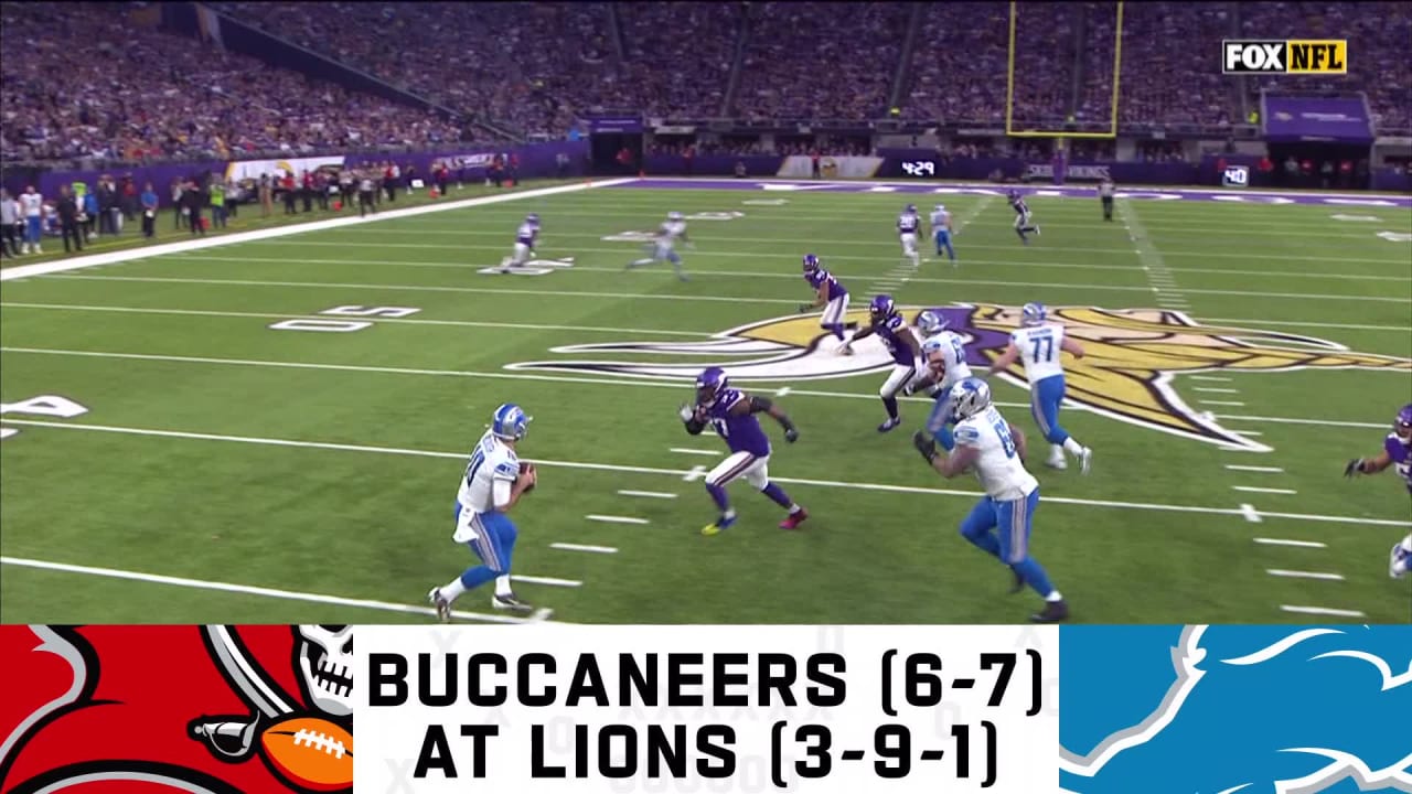 Buccaneers Vs. Lions Preview | Week 15