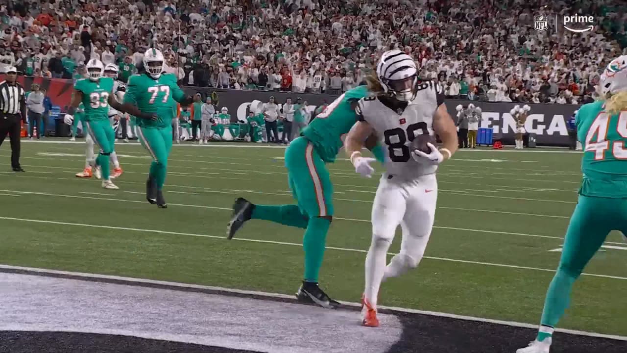 Cincinnati Bengals tight end Hayden Hurst (88) runs after a catch during an  NFL Football game in Arlington, Texas, Sunday, Sept. 18, 2022. (AP  Photo/Michael Ainsworth Stock Photo - Alamy