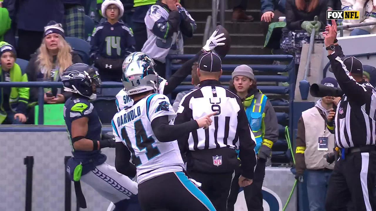 Shi Smith Mosses defender for go-ahead TD - ESPN Video