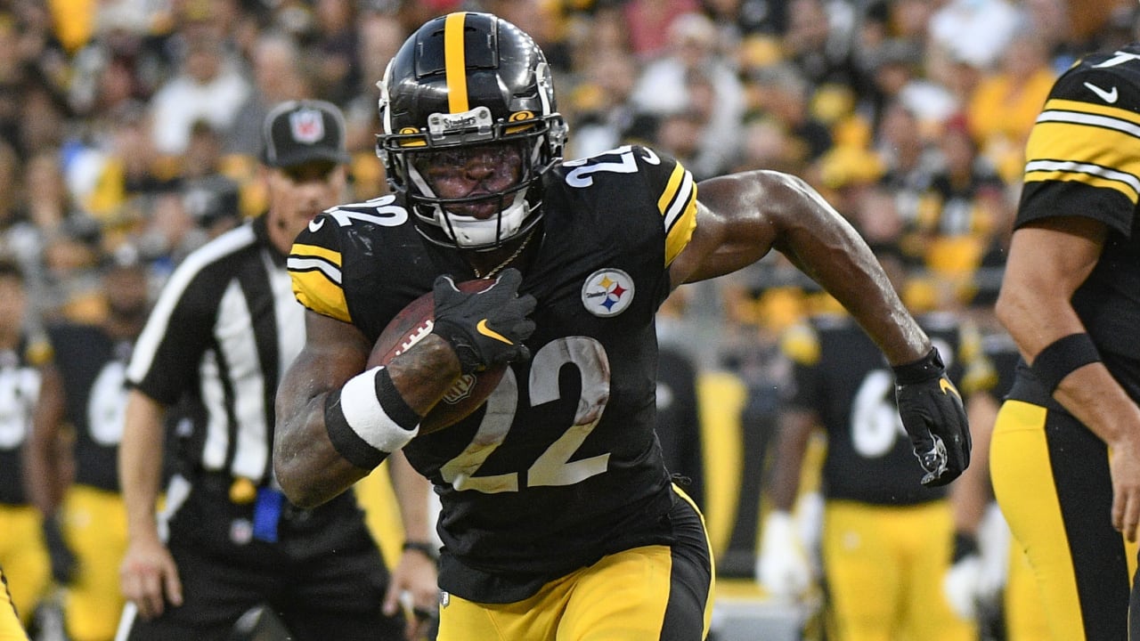 Can't-Miss Play: Pittsburgh Steelers rookie running back Najee Harris  storms down sideline for 46-yard gain