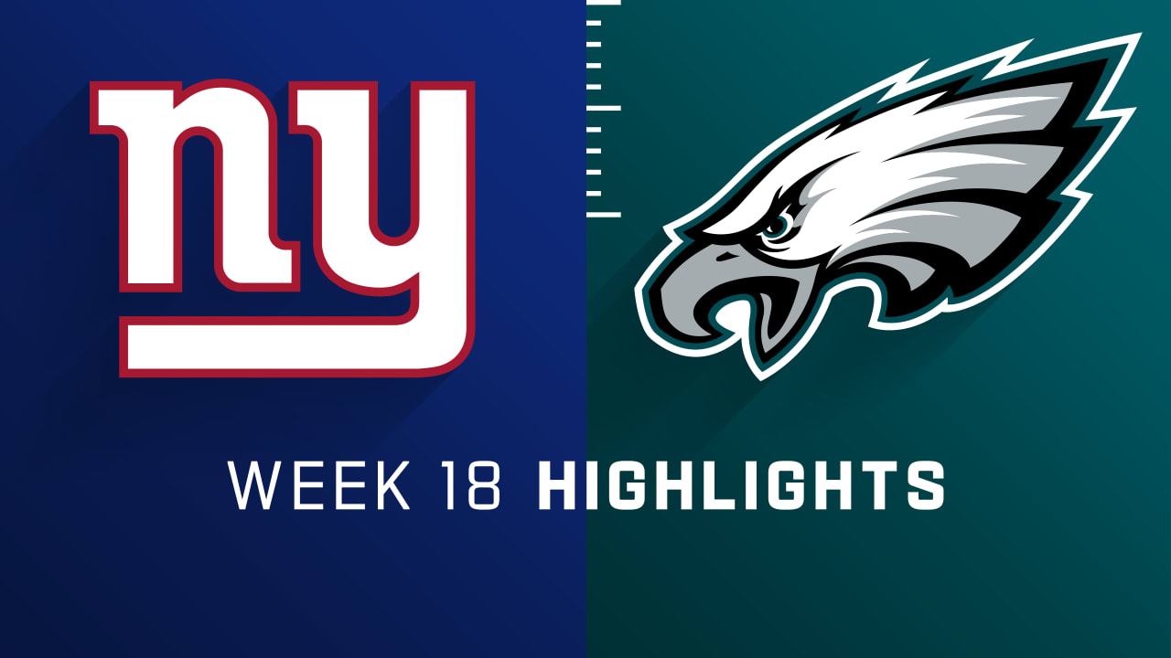 NFL Week 18: Eagles-Giants and games that matter for the playoff