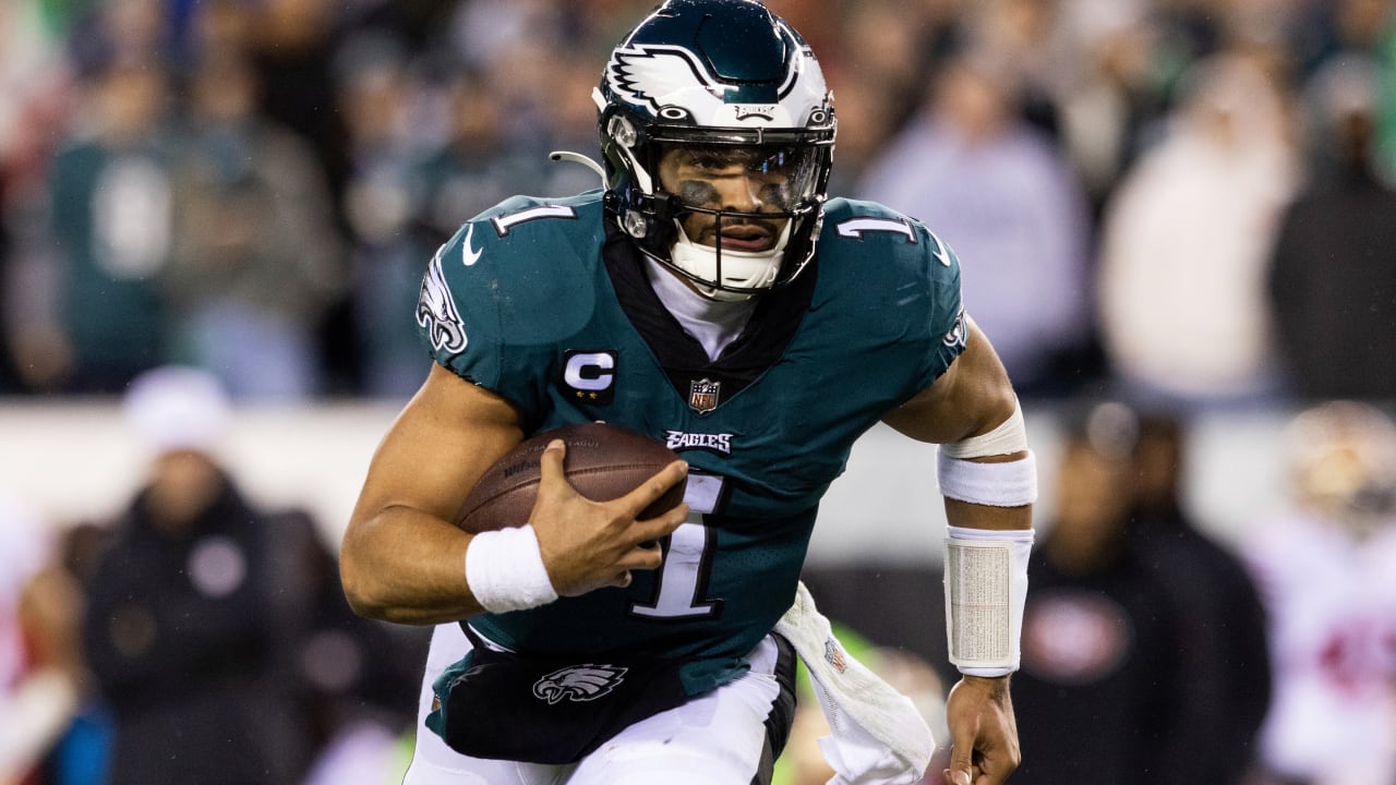 Jalen Hurts takes pride in being the next in the Eagles' legacy of Black  quarterbacks