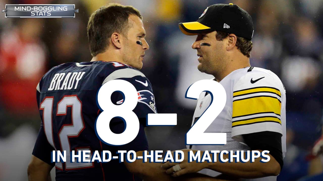 Tom Brady vs. Ben Roethlisberger: Head-to-Head Stats