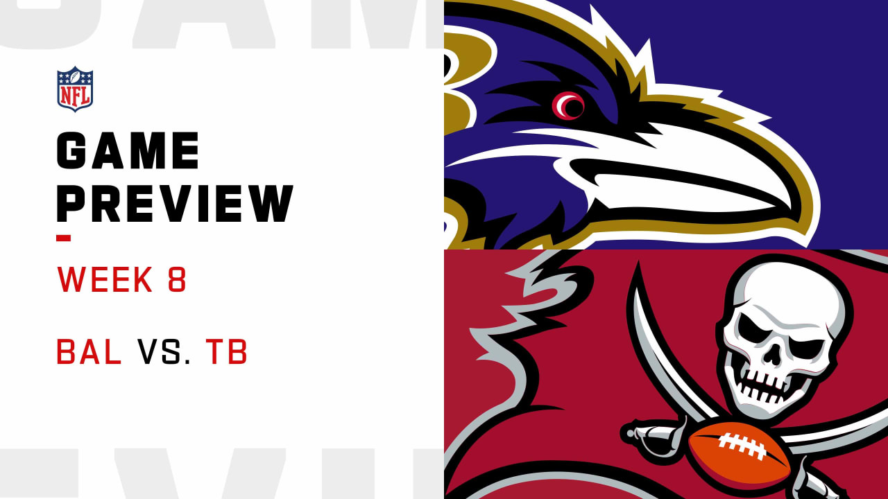 Ravens vs Buccaneers Fantasy Football Worksheet, Week 8