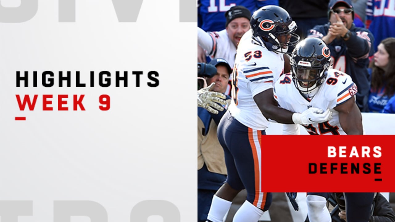 Every big play from the Bears' defense | Week 9