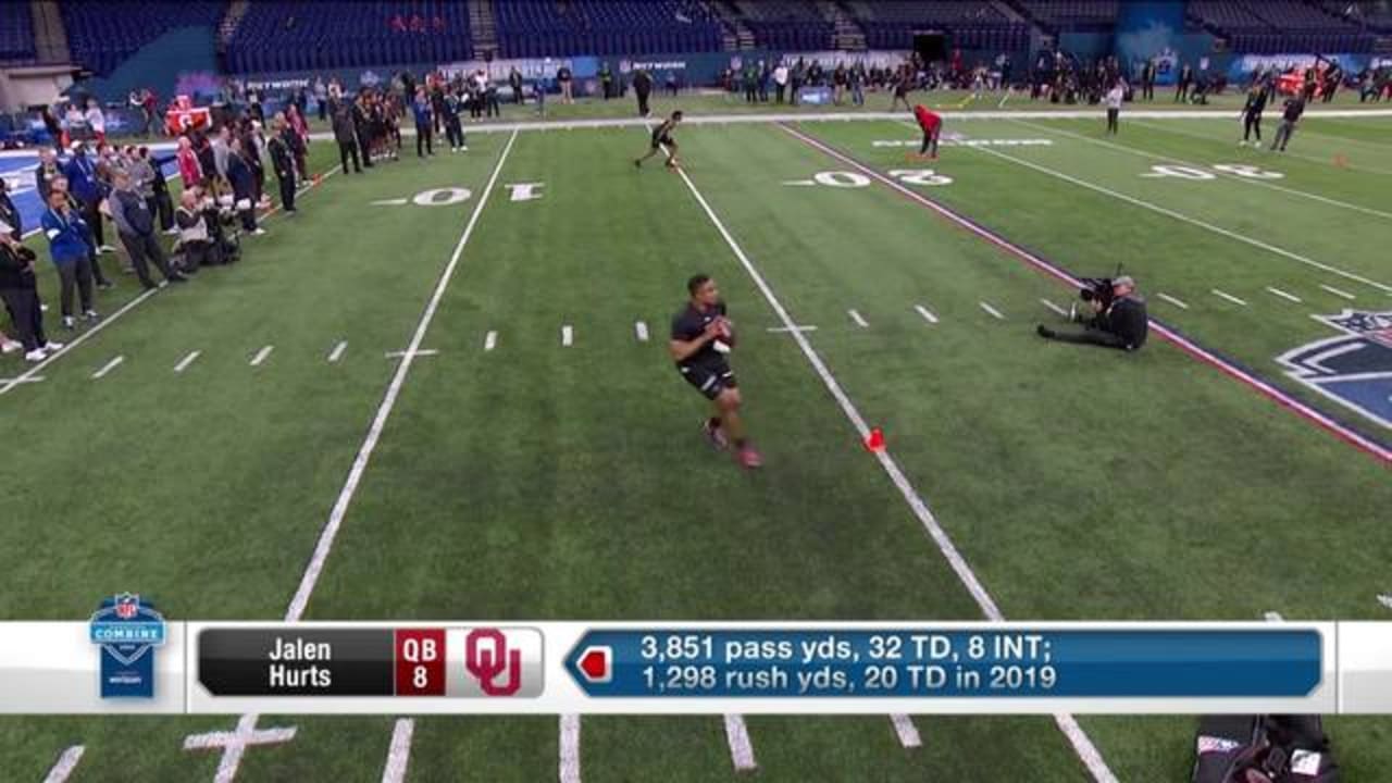 Jalen Hurts' FULL 2020 NFL Scouting Combine Workout 