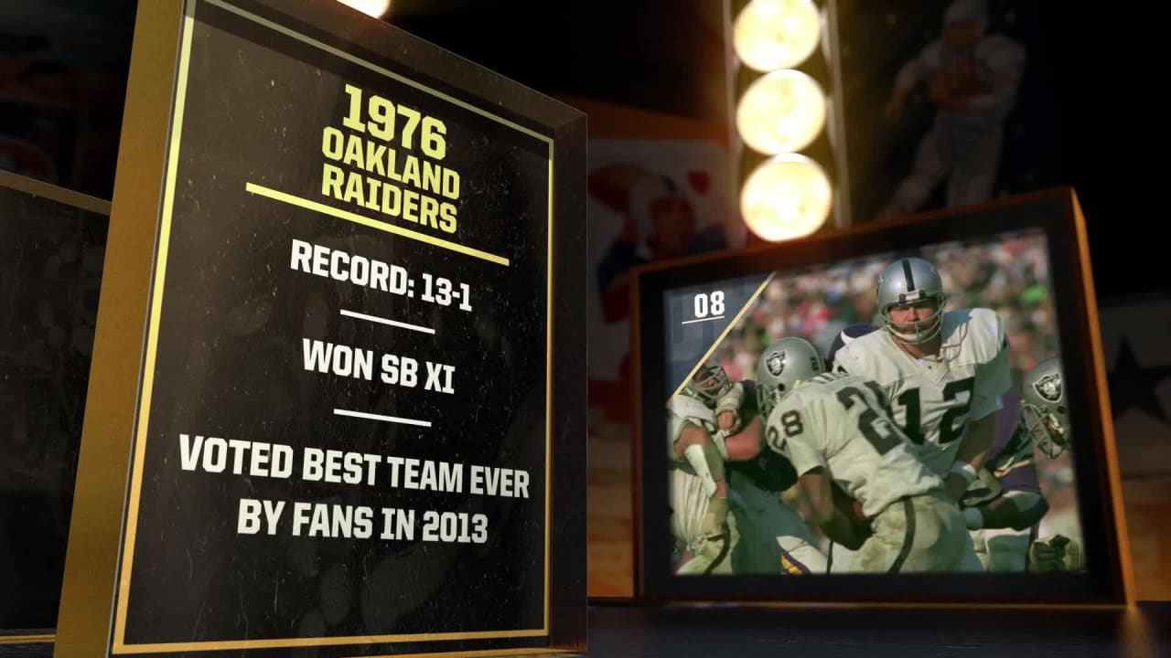Nfl 100 Greatest Teams No 8 1976 Oakland Raiders 