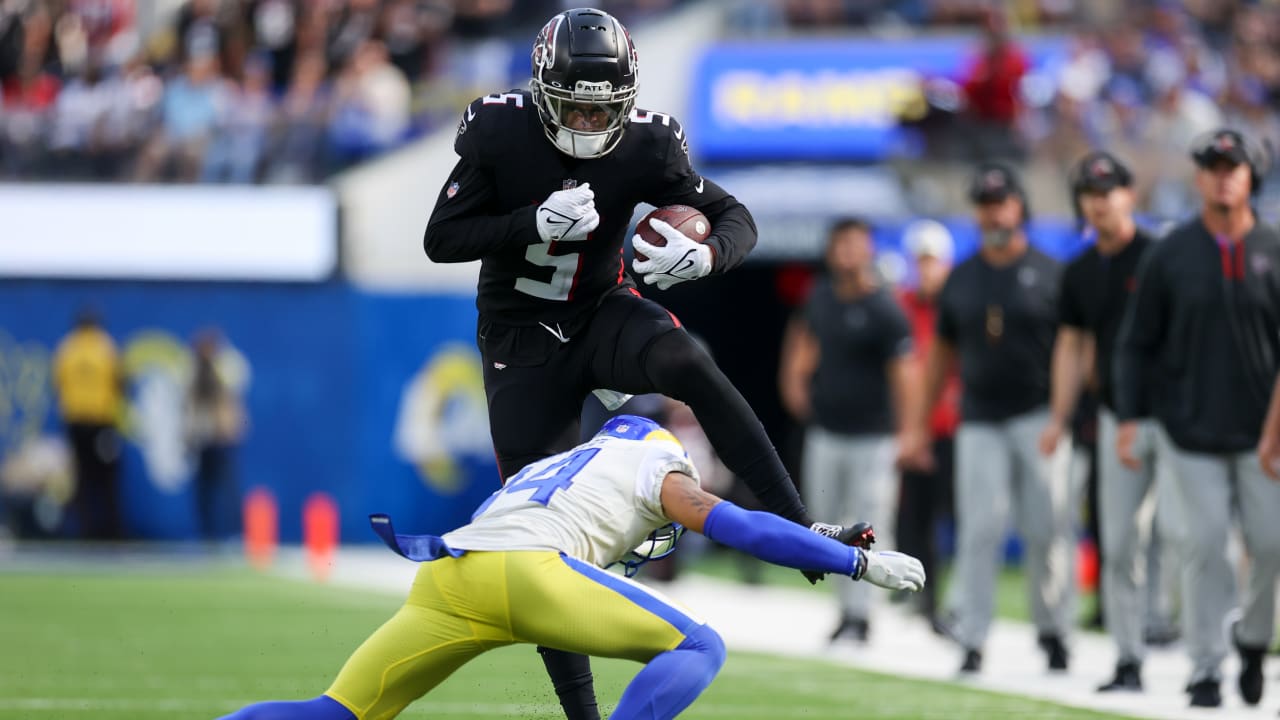 Rookie WR Drake London flies home when Falcons visit LA Rams