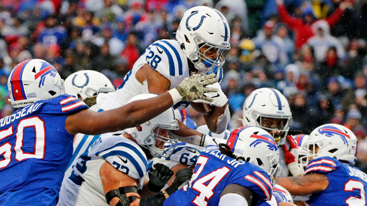 Bills vs. Colts score: Jonathan Taylor explodes for franchise-record 5 TDs  as Indy pulls off upset in Buffalo 