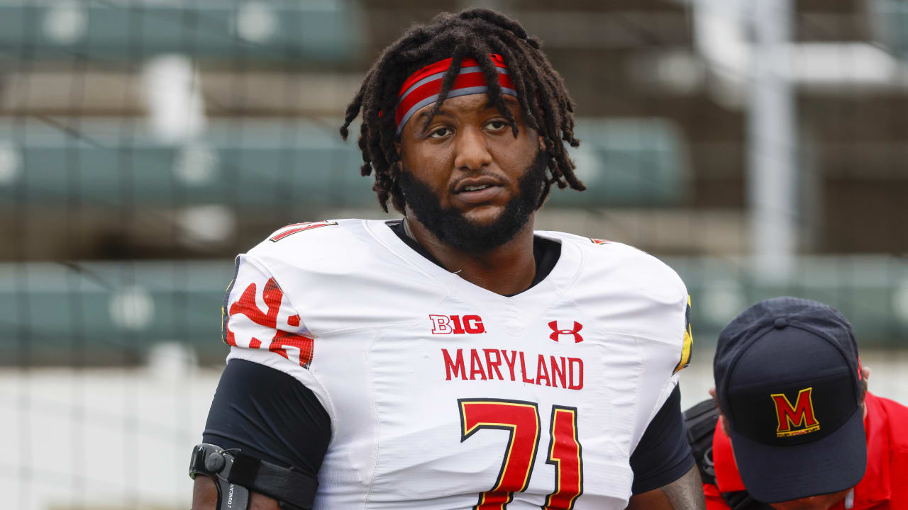 Tennessee Titans draft pick Jaelyn Duncan through the years: Best photos of  Maryland OT