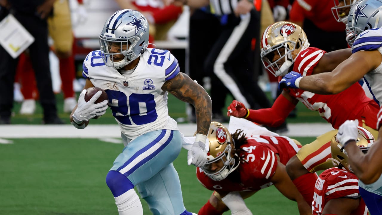 Dallas Cowboys running back Tony Pollard's insane spin sparks 40