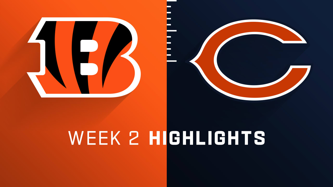 Bengals vs. Bears Week 2 Highlights