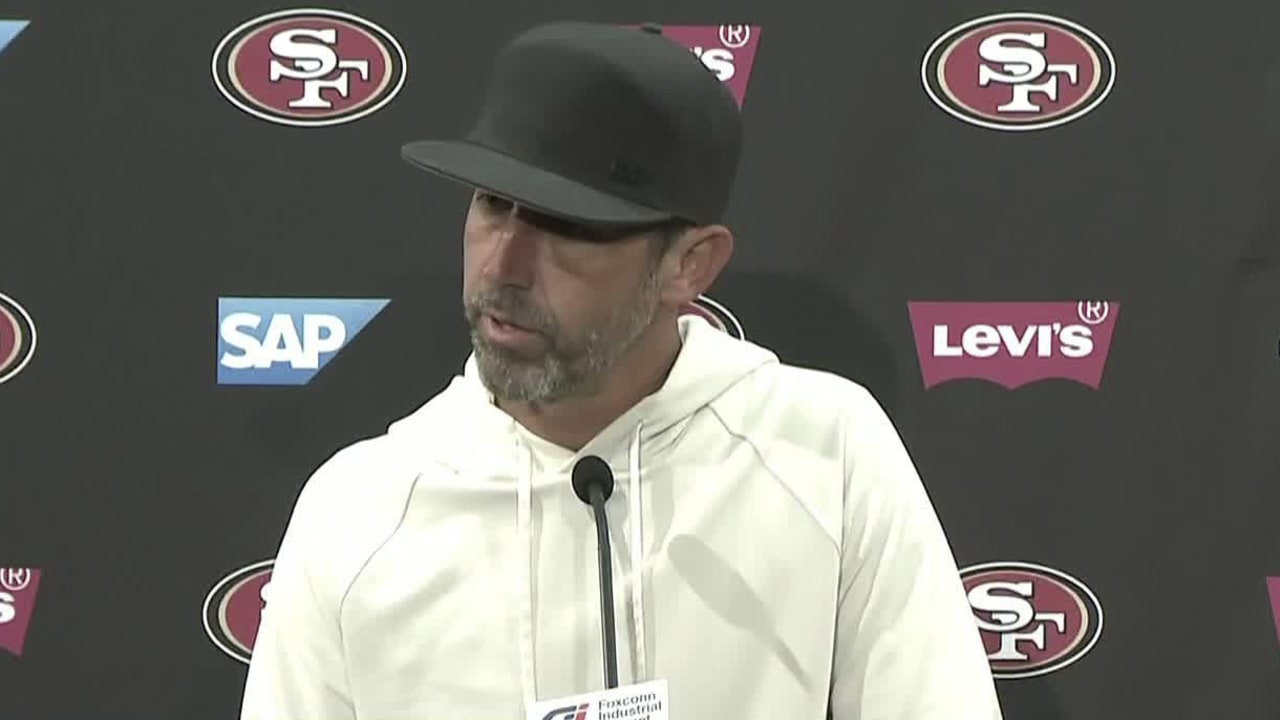 Kyle Shanahan has 'beef' over 2022 49ers hat options