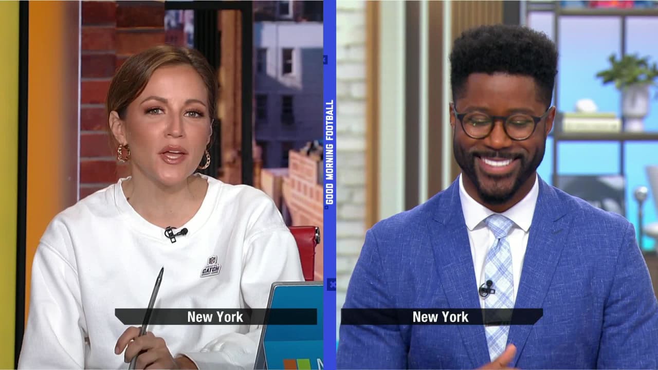 Nate Burleson wakes up with 'Good Morning Football' to weigh in on current  NFL storylines