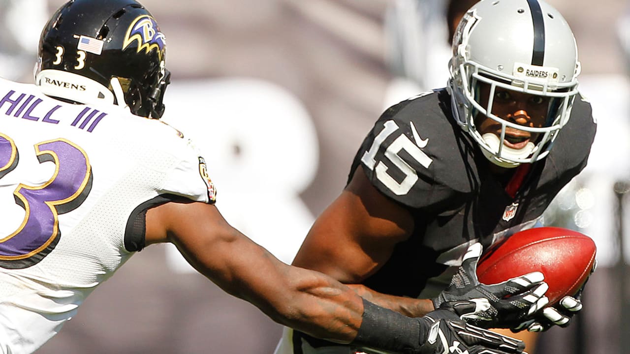 Raiders-Ravens injury report: Michael Crabtree, David Amerson both